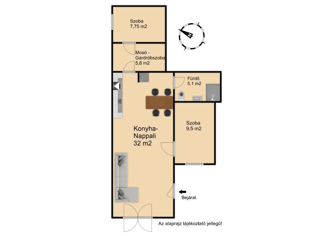 Deli Terasz A Apartman Free Parking, Self-Check-In Anytime Győr Exterior foto